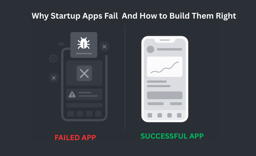 Why Startups Fail With Their First App and How to Build It Right